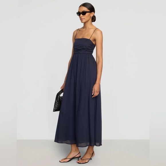 Modern Citizen Dresses & Skirts - Modern Citizen Dress Size L Straps or Strapless Navy Blue Prom Minimalist